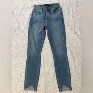 7 For All Mankind Blue Women's Jeans